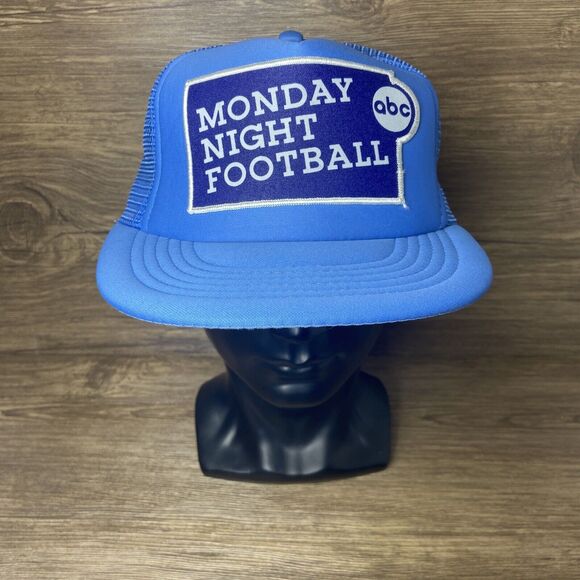 Nutmeg Other - Monday Night Football MNF Snapback Hat ABC Sports NFL Vintage USA Blue Cap